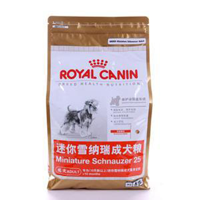 皇家雪纳瑞成犬粮3kg